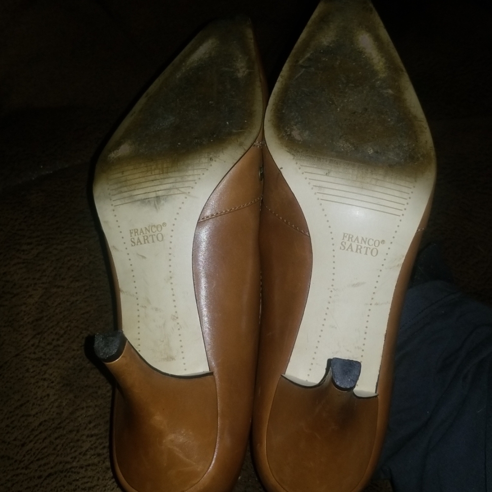 Franco Sarto Brown heels - Picture 3 of 6